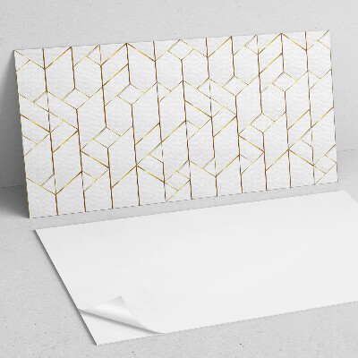 Panou decorativ bucatarie Linii elegante într-un aranjament geometric