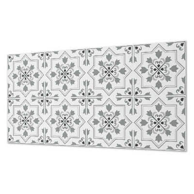 Panou decorativ perete dreptunghiular Design floral in nuante armonioase