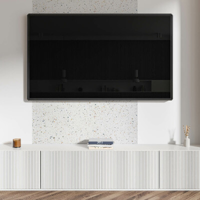 Panou decorativ perete dreptunghiular Model de piatră cu accente delicate