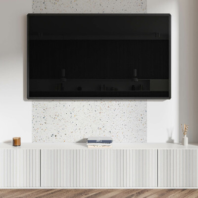 Panou decorativ perete dreptunghiular Model de piatră cu accente delicate