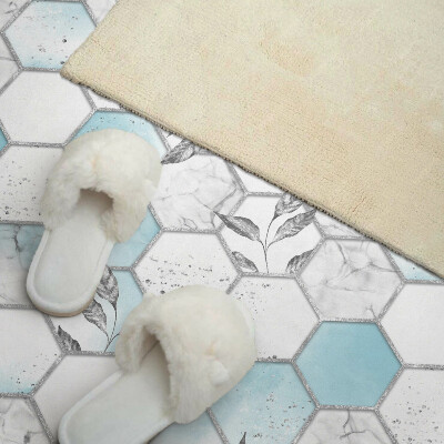 Panou decorativ bucatarie Mozaic de frunze hexagonale