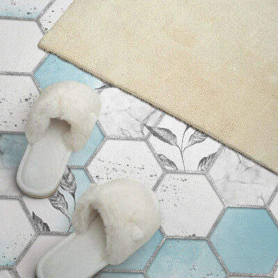 Panou decorativ bucatarie Mozaic de frunze hexagonale