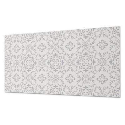 Panou decorativ dreptunghiular Model floral cu detalii complicate