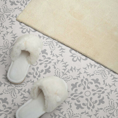 Panou decorativ dreptunghiular Model floral cu detalii complicate