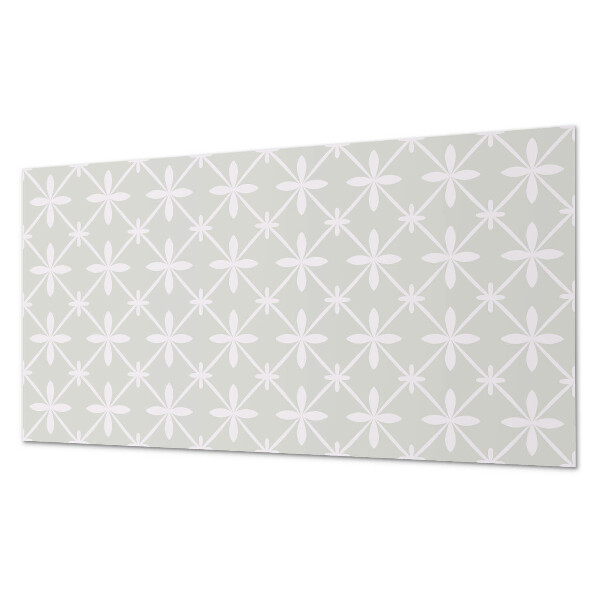 Panou decorativ dreptunghiular Motiv floral într-o plasă