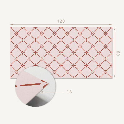 Panou decorativ bucatarie Design floral intr-o varianta eleganta