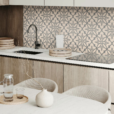 Panou decorativ bucatarie Motiv floral cu accente subtile