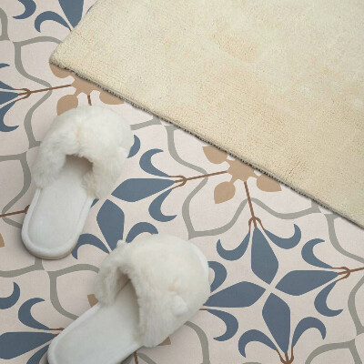 Panou decorativ perete dreptunghiular Motiv floral cu frunze