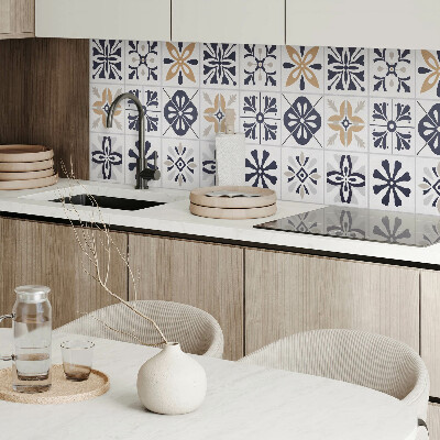 Panou decorativ bucatarie Motive decorative de faian?ă