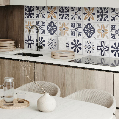 Panou decorativ bucatarie Motive decorative de faian?ă