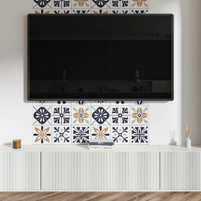 Panou decorativ bucatarie Motive decorative de faian?ă