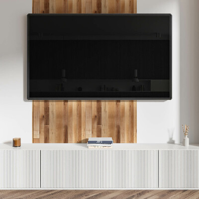 Panou decorativ perete dreptunghiular Model inspirat din lemn