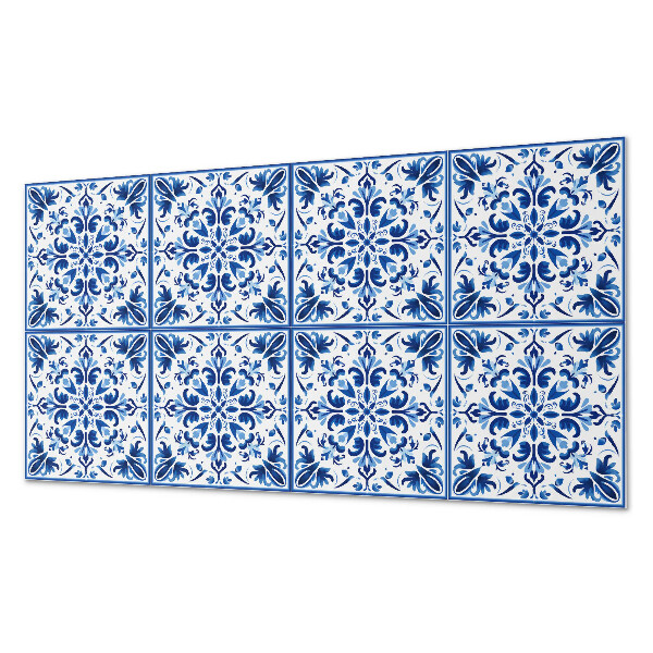 Panou decorativ perete dreptunghiular Simetrie florală în plină desfă?urare