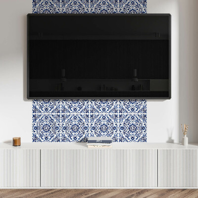Panou decorativ dreptunghiular Motiv floral cu elemente decorative
