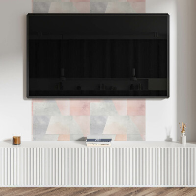 Panou decorativ bucatarie Geometrie pastel