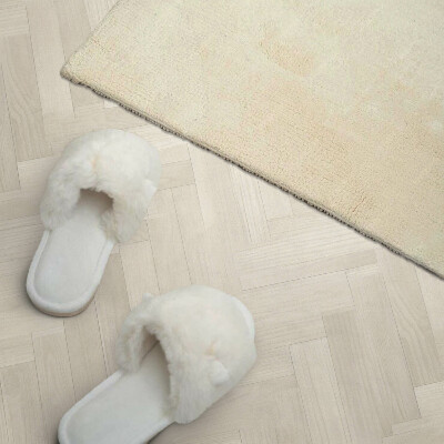 Panou decorativ perete dreptunghiular Model cu oase de pe?te pe lemn