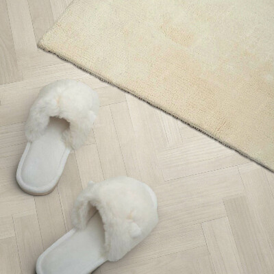 Panou decorativ perete dreptunghiular Model cu oase de pe?te pe lemn