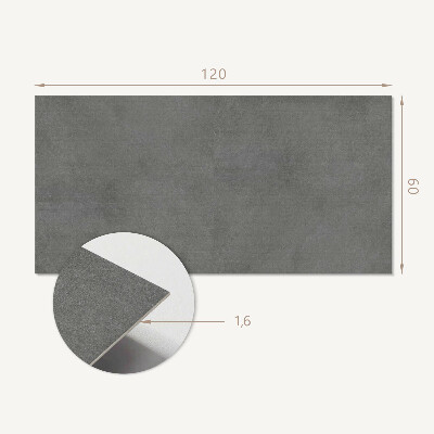 Panou decorativ bucatarie Model de beton brut