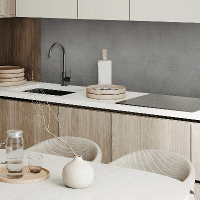 Panou decorativ bucatarie Model de beton brut