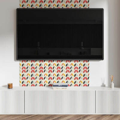Panou decorativ perete dreptunghiular Motiv cu frunze