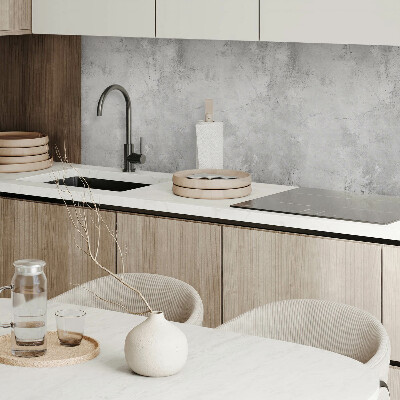 Panou decorativ bucatarie Suprafata de beton cu zgarieturi