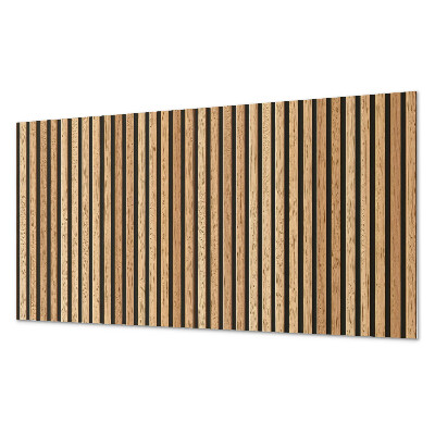 Panou decorativ perete dreptunghiular Linii verticale pe tablă