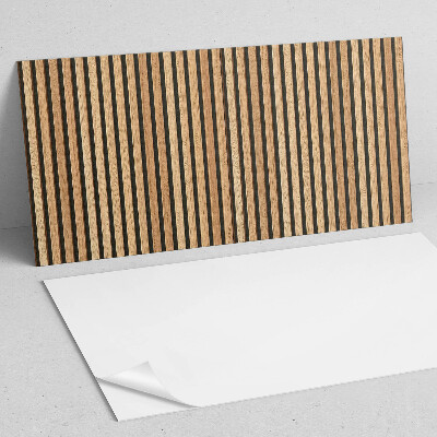 Panou decorativ perete dreptunghiular Linii verticale pe tablă