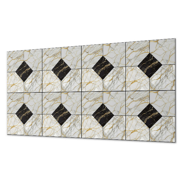 Panou decorativ bucatarie Motiv elegant din marmură