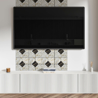 Panou decorativ bucatarie Motiv elegant din marmură
