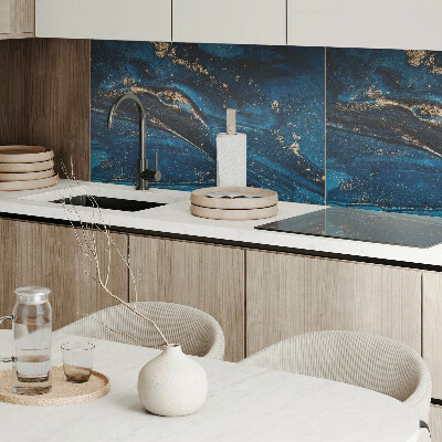 Panou decorativ bucatarie Motiv unde dinamice