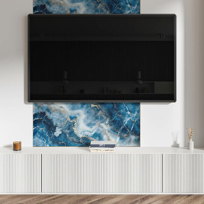 Panou decorativ dreptunghiular Motiv abstract din piatră naturală