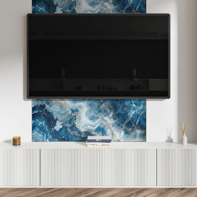 Panou decorativ dreptunghiular Motiv abstract din piatră naturală