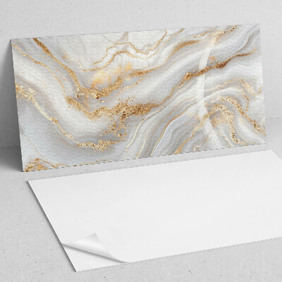 Panou decorativ bucatarie Valuri abstracte cu accente decorative