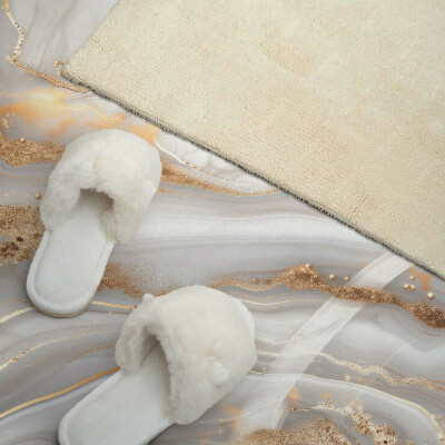 Panou decorativ bucatarie Valuri abstracte cu accente decorative