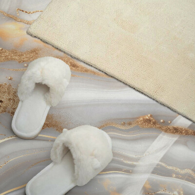 Panou decorativ bucatarie Valuri abstracte cu accente decorative