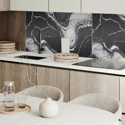 Panou decorativ dreptunghiular Motiv abstract din marmură