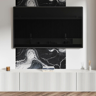 Panou decorativ dreptunghiular Motiv abstract din marmură