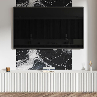 Panou decorativ dreptunghiular Motiv abstract din marmură