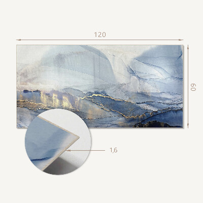 Panou decorativ bucatarie Peisaj abstract în tonuri