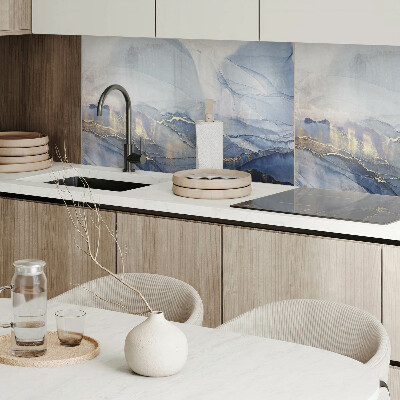 Panou decorativ bucatarie Peisaj abstract în tonuri