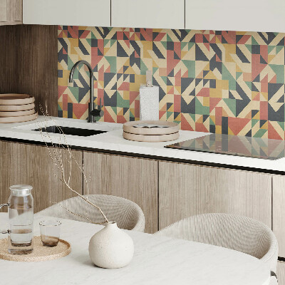 Panou decorativ dreptunghiular Abstrac?ie geometrică într-un stil modern