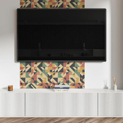 Panou decorativ dreptunghiular Abstrac?ie geometrică într-un stil modern