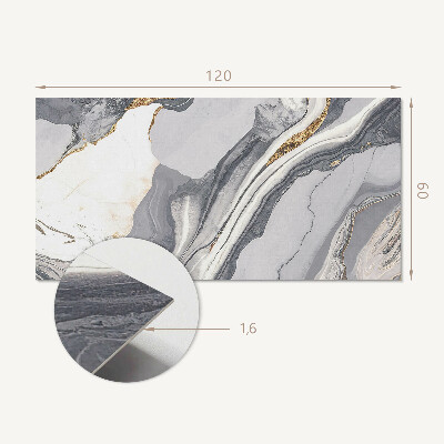 Panou decorativ bucatarie Valuri într-un stil abstract