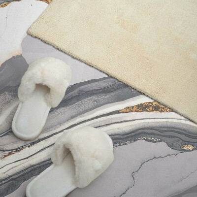 Panou decorativ bucatarie Valuri într-un stil abstract