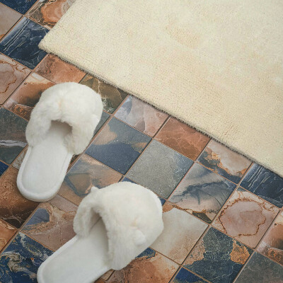 Panou decorativ bucatarie Modele de piatră într-o compozi?ie de mozaic