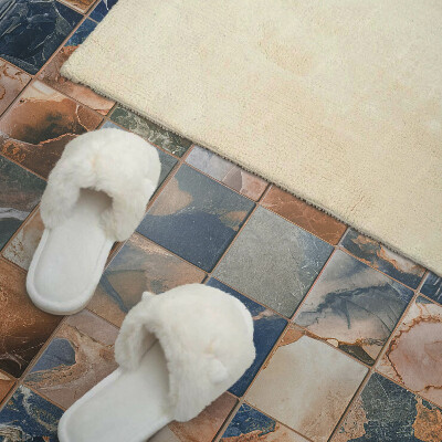 Panou decorativ bucatarie Modele de piatră într-o compozi?ie de mozaic