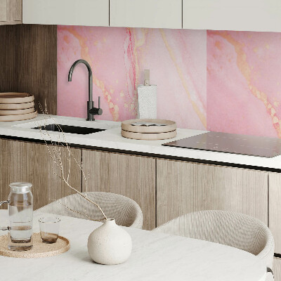 Panou decorativ bucatarie Motiv abstract din marmură