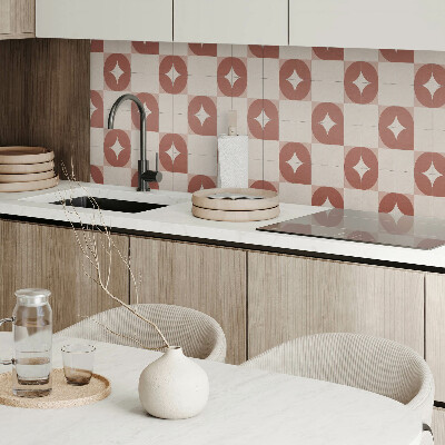 Panou decorativ dreptunghiular Motiv geometric cu cercuri