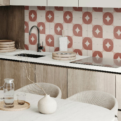 Panou decorativ dreptunghiular Motiv geometric cu cercuri