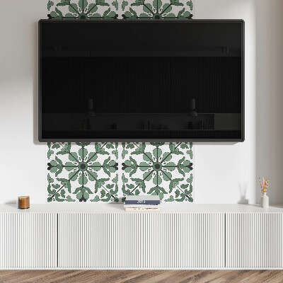 Panou decorativ bucatarie Simetria plantelor într-un stil armonios